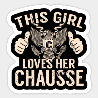 CHAUSSE Sticker